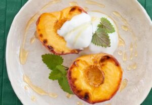 grilled Peaches Honey Yogurt 500407803 770x553 1 jpg