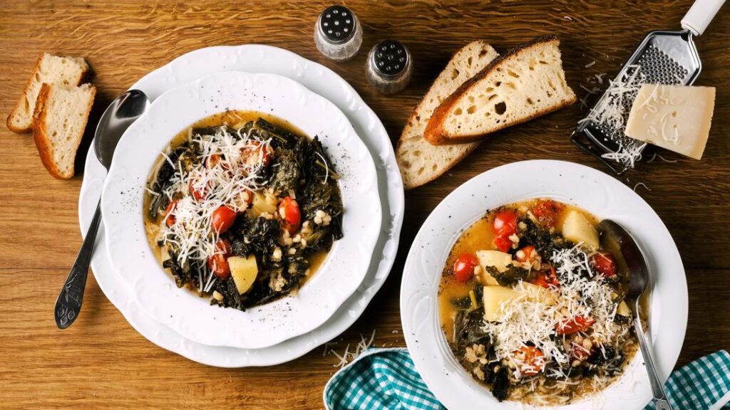 Barley Soup with Kale and Parmesan jpg